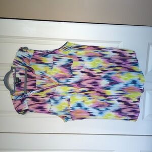 TORRID Sleeveless Patterned Harper Blouse SIZE 4